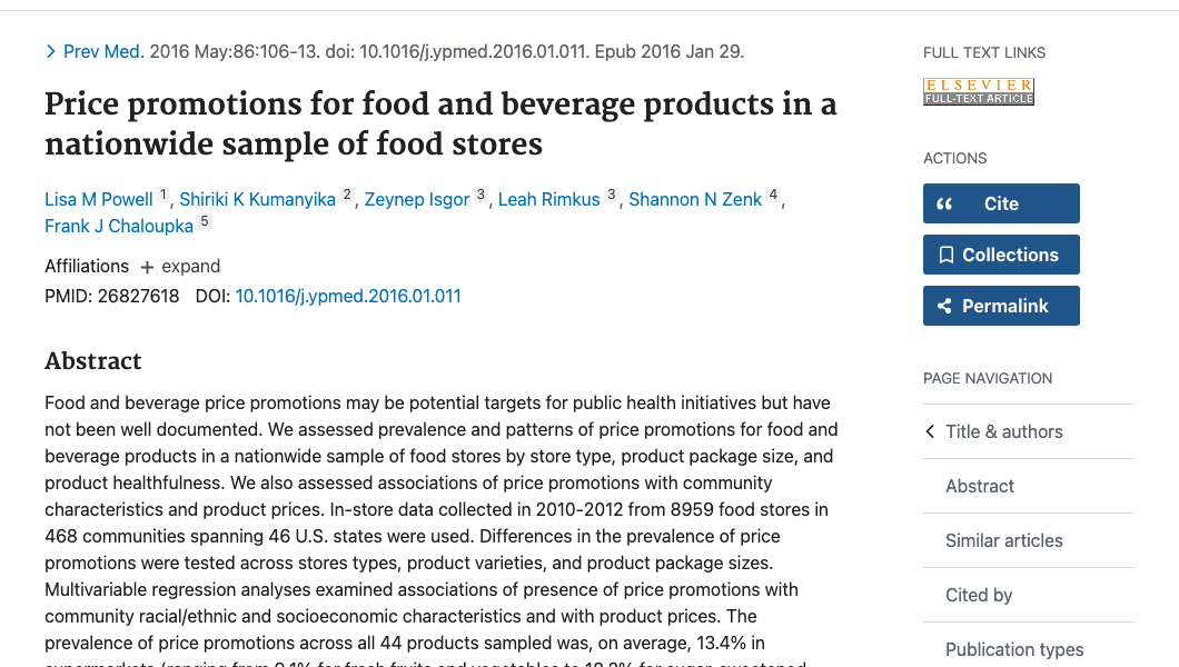 Title and abstract of Is strength training associated with mortality benefits? A 15 year cohort study of US older adults